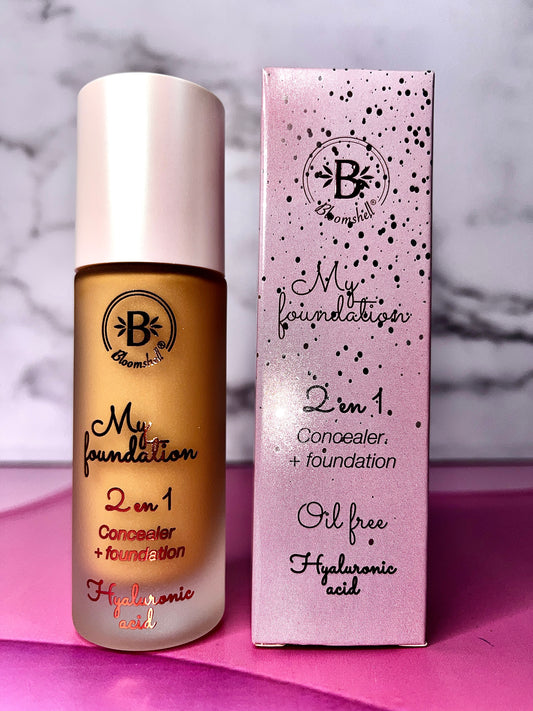 BASE MY FOUNDATION BLOOMSHELL (MEDIUM DEEP)
