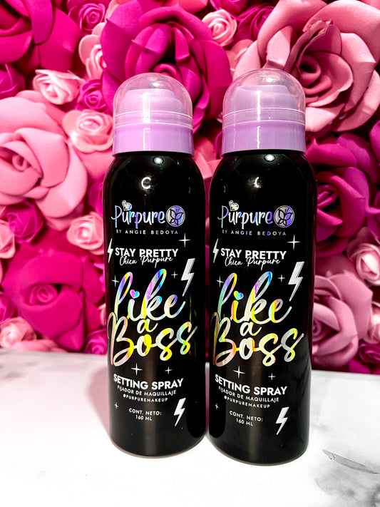 FIJADOR MAQUILLAJE LIKE BOSS PURPURE