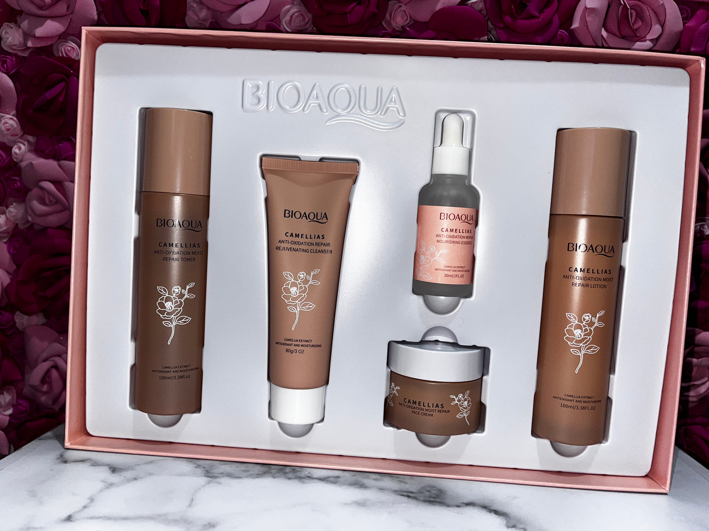 KIT DE LUJO CAMELIAS BIOAQUA