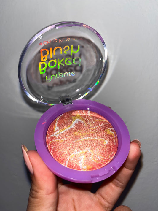 RUBOR BAKED BLUSH PURPURE( TONO 4 )