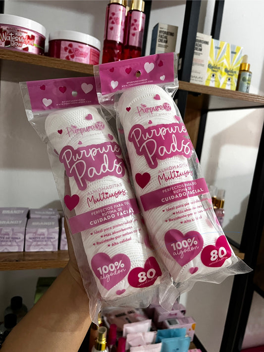 PADS ALGODÓN x80 PURPURE
