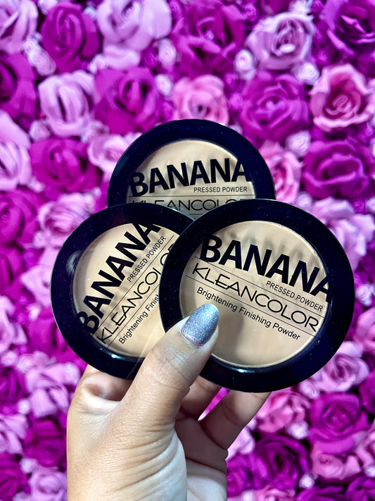 POLVO COMPACTO BANANA KLEANCOLOR
