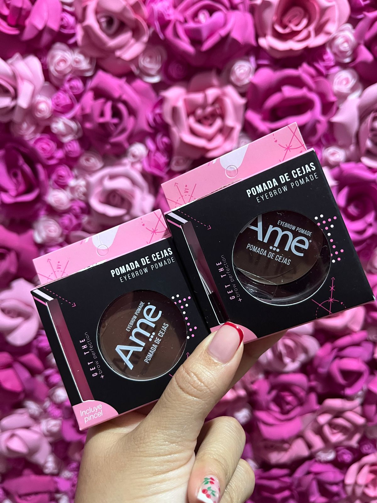 POMADA DE CEJAS AME DARK BROWN