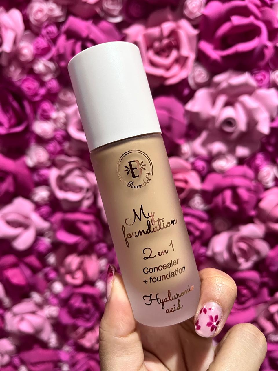 BASE MY FOUNDATION BLOOMSHELL (GOLDEN TAN 6.5)